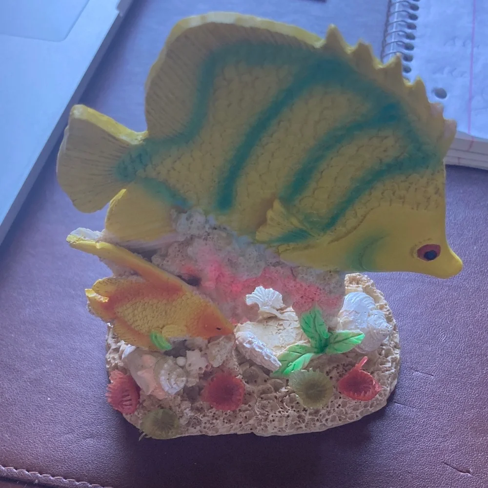 Colorful Fish Aquarium Ornament